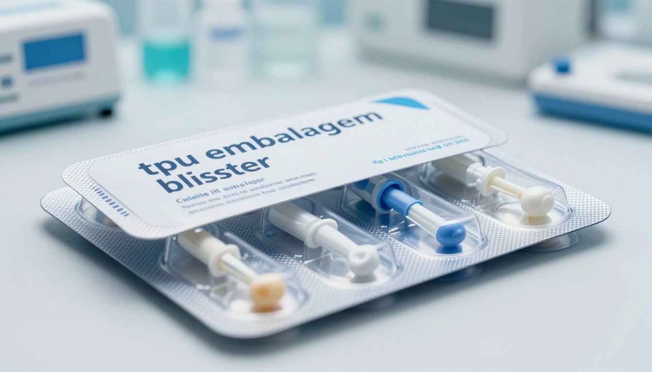 Embalagem blister médica hospitalar